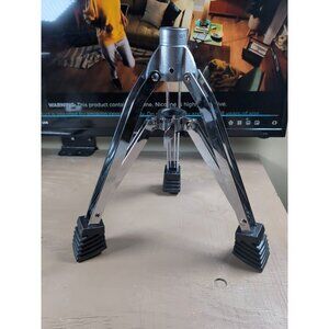 Drum Stand Base – Double Braced Chrome – Snare or Cymbal Stand Bottom Section